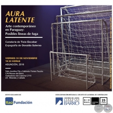 AURA LATENTE - Expografa de Osvaldo Salerno - Viernes, 30 de Noviembre de 2018